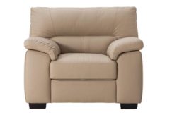 Collection Piacenza Leather Chair - Taupe.